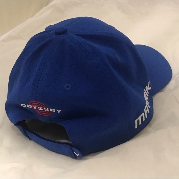 Callaway - Chrome Soft,Mavrik,Apex,Odyssey Adjustable Blue Polyesther Golf Cap - Picture 12 of 14